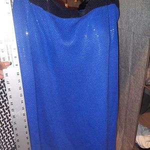 St. John Evening Collection SIZE 16, Blue, pencil cut, Gorgeous.